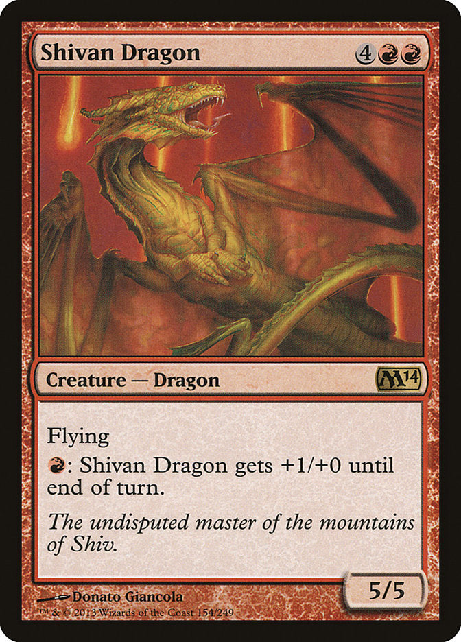 Shivan Dragon [Magic 2014] | Total Play