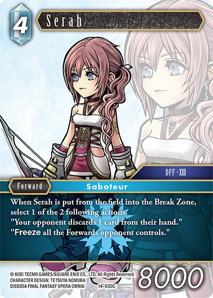 Serah [Opus XIV: Crystal Abyss] | Total Play