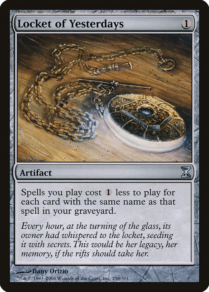 Locket of Yesterdays [Time Spiral] | Total Play