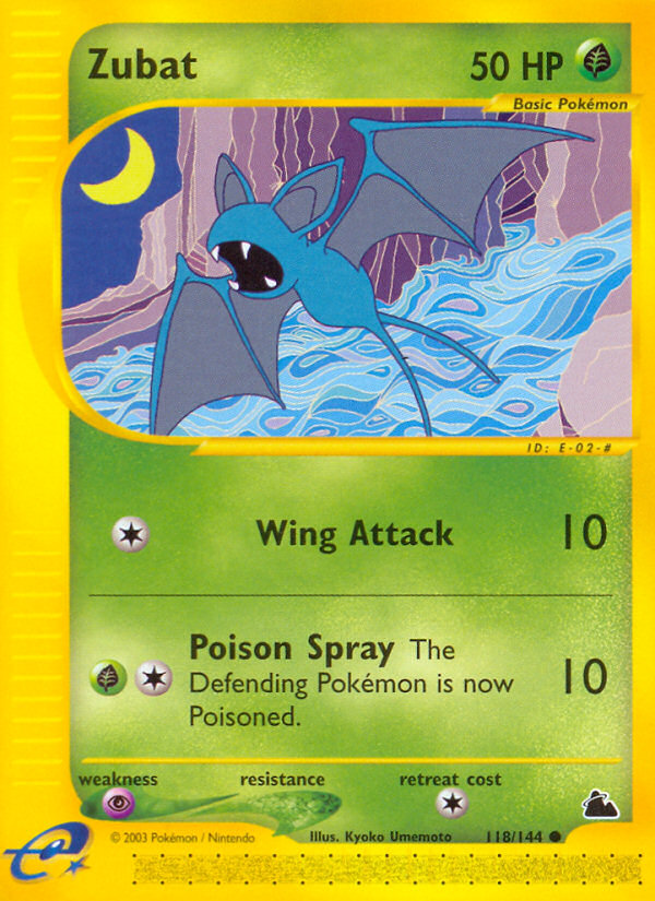 Zubat (118/144) [Skyridge] | Total Play