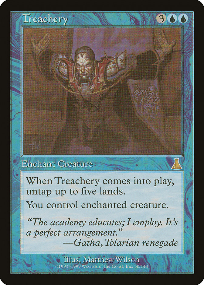 Treachery [Urza's Destiny] | Total Play