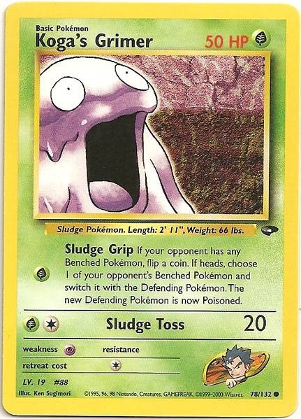 Koga's Grimer (78/132) [Gym Challenge Unlimited] | Total Play