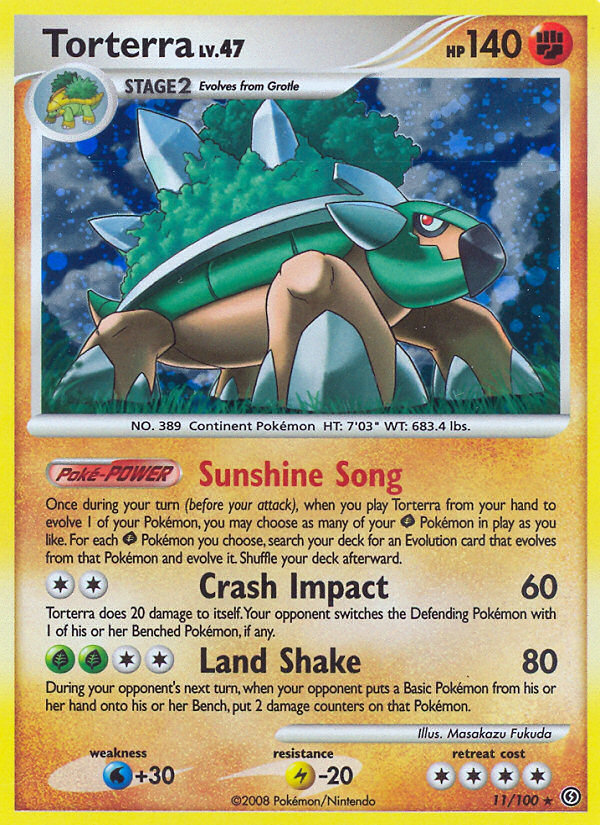 Torterra (11/100) [Diamond & Pearl: Stormfront] | Total Play