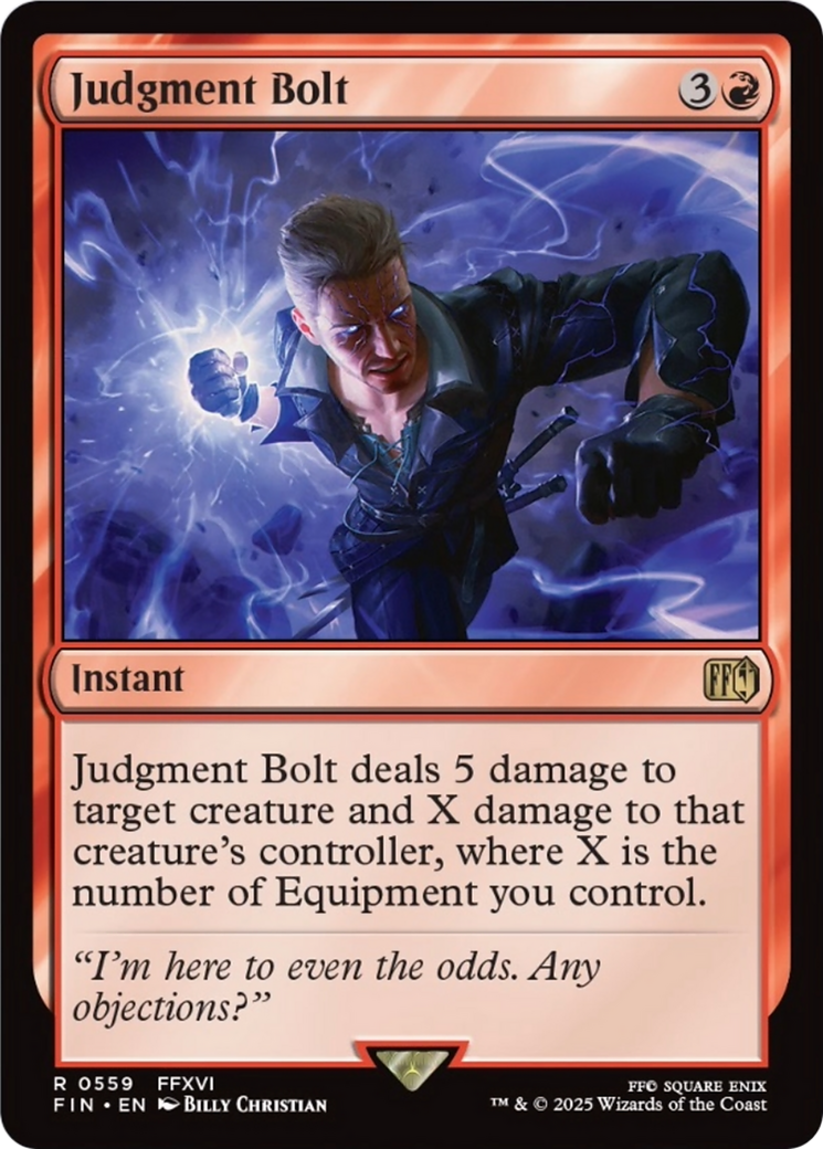 Judgment Bolt [FINAL FANTASY] | Total Play