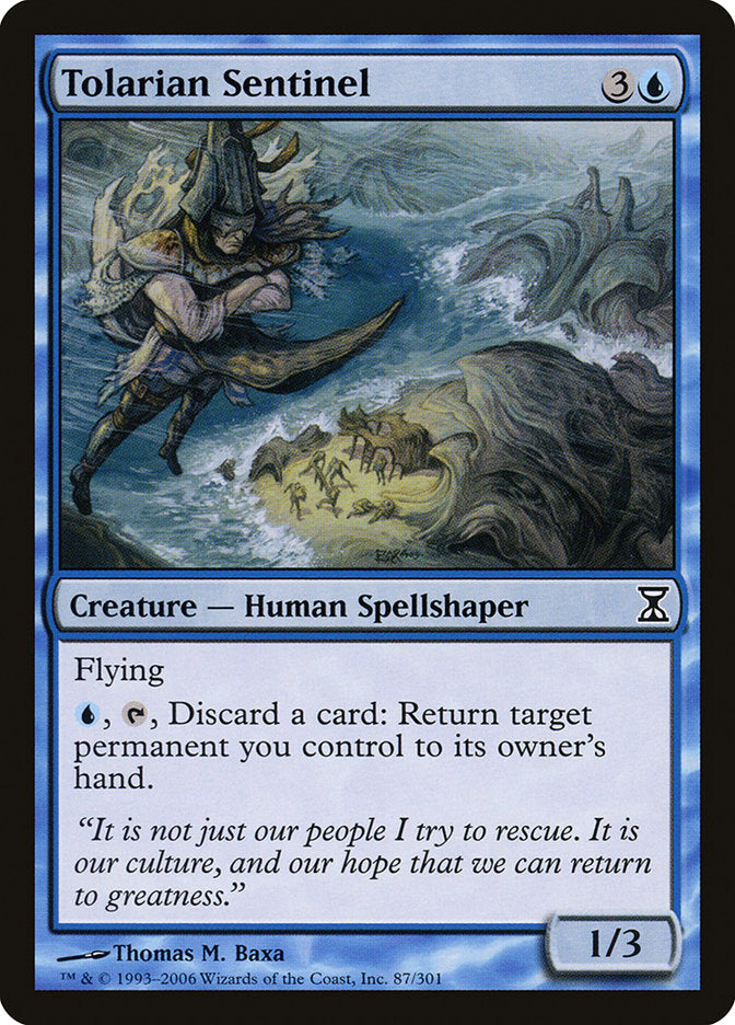 Tolarian Sentinel [Time Spiral] | Total Play