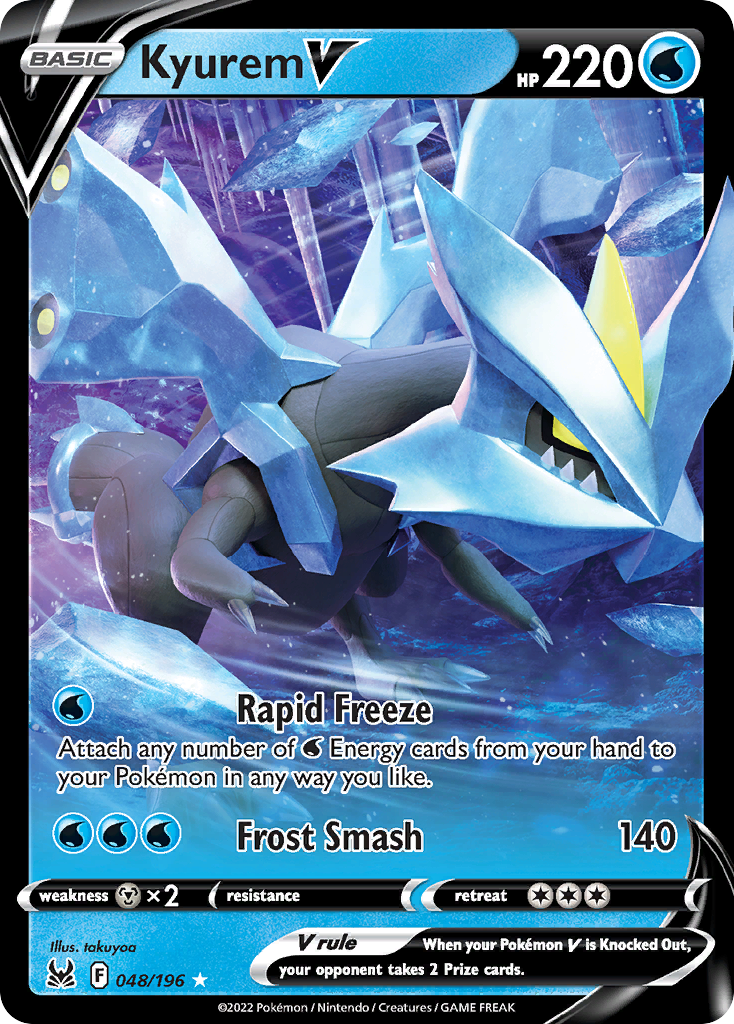 Kyurem V (048/196) (Jumbo Card) [Sword & Shield: Lost Origin] | Total Play