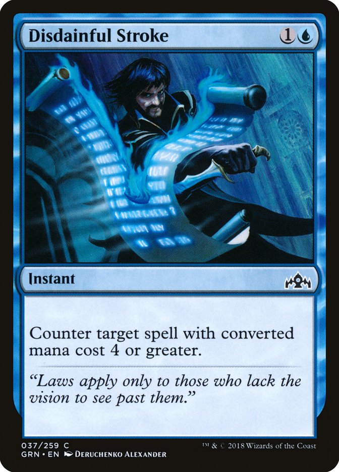 Disdainful Stroke [Guilds of Ravnica] | Total Play