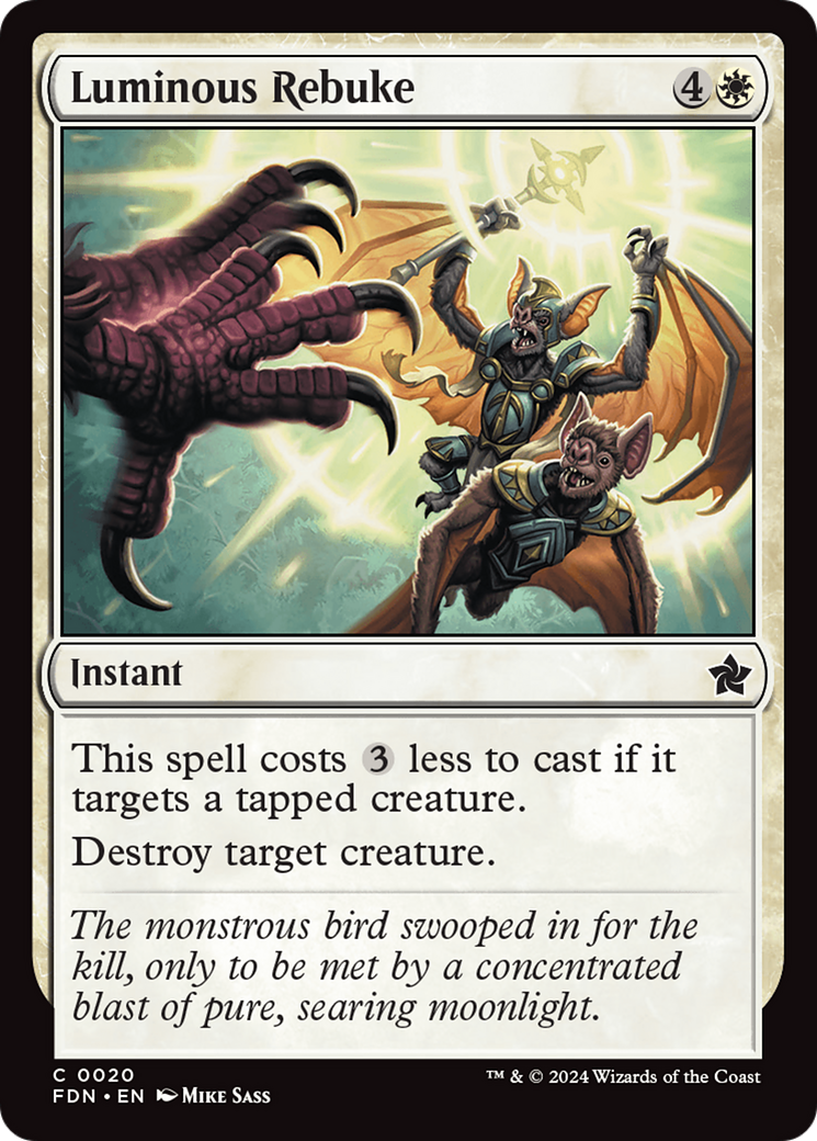 Luminous Rebuke [Foundations] | Total Play
