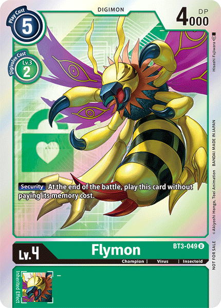 Flymon [BT3-049] (Buy-A-Box Promo) [Release Special Booster Ver.1.5 Promos] | Total Play