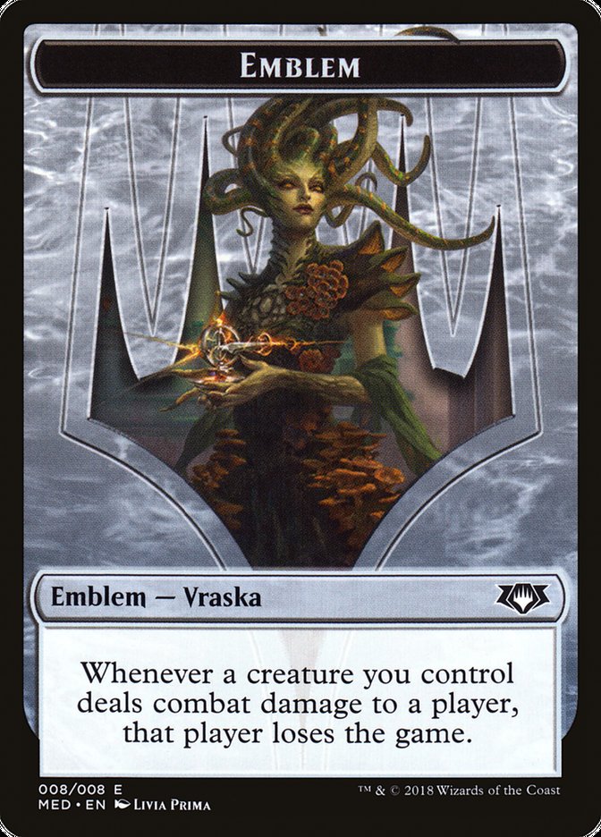 Vraska, Golgari Queen Emblem [Mythic Edition Tokens] | Total Play