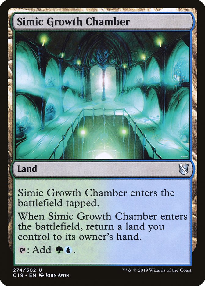 Simic Growth Chamber [Commander 2019] | Total Play