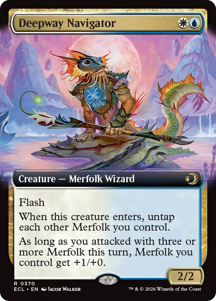Deepway Navigator (Extended Art) [Lorwyn Eclipsed] | Total Play