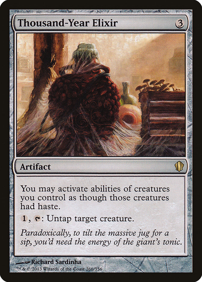 Thousand-Year Elixir [Commander 2013] | Total Play