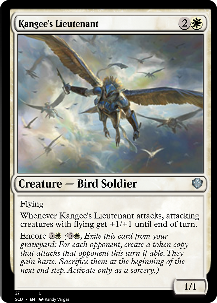 Kangee's Lieutenant [Starter Commander Decks] | Total Play