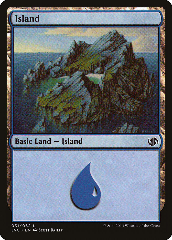 Island (31) [Duel Decks Anthology] | Total Play