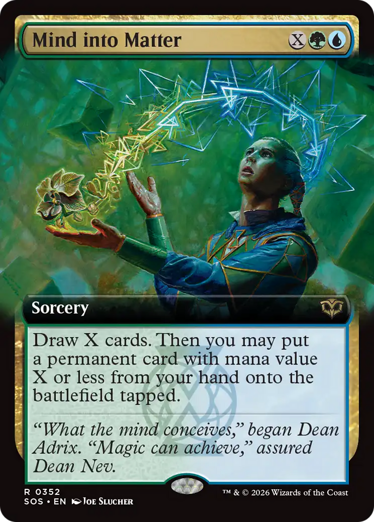 Mind into Matter (Extended Art) [Secrets of Strixhaven] | Total Play