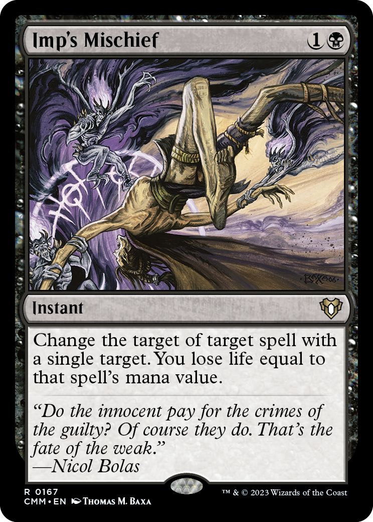 Imp's Mischief [Commander Masters] | Total Play