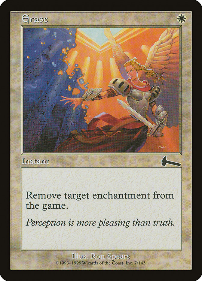 Erase [Urza's Legacy] | Total Play