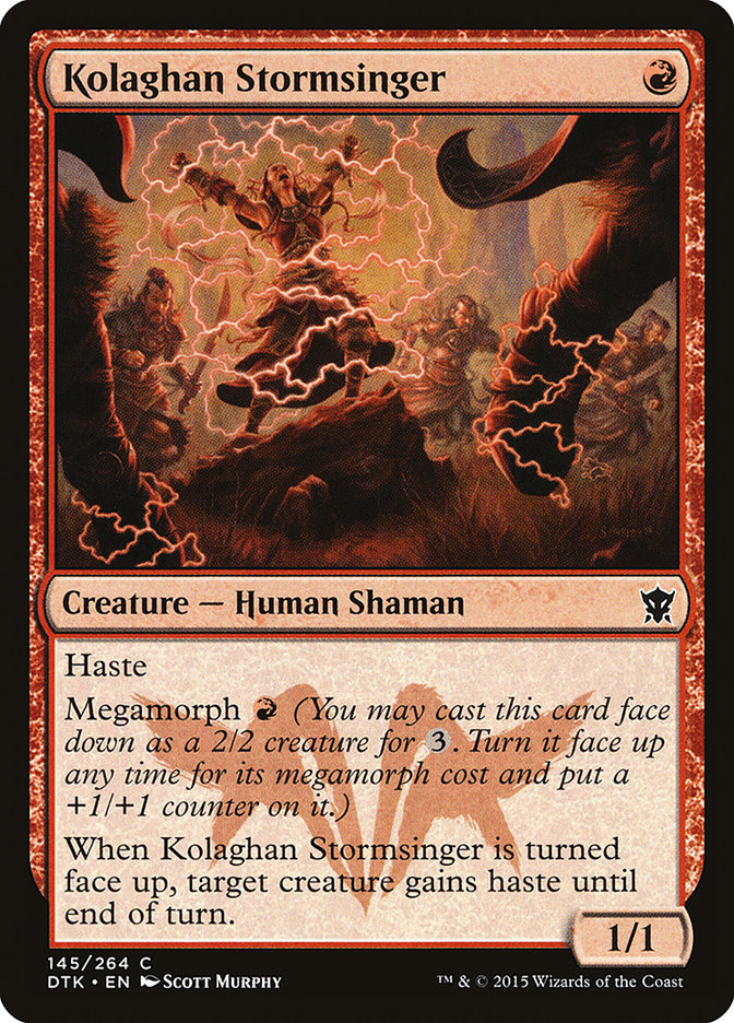 Kolaghan Stormsinger [Dragons of Tarkir] | Total Play