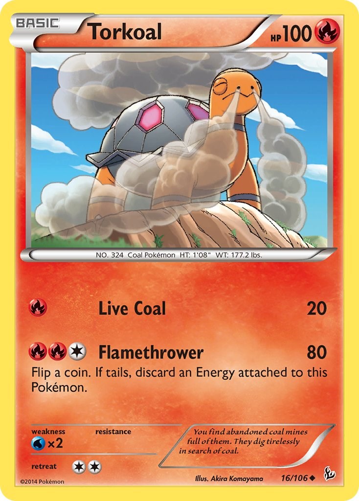 Torkoal (16/106) [XY: Flashfire] | Total Play