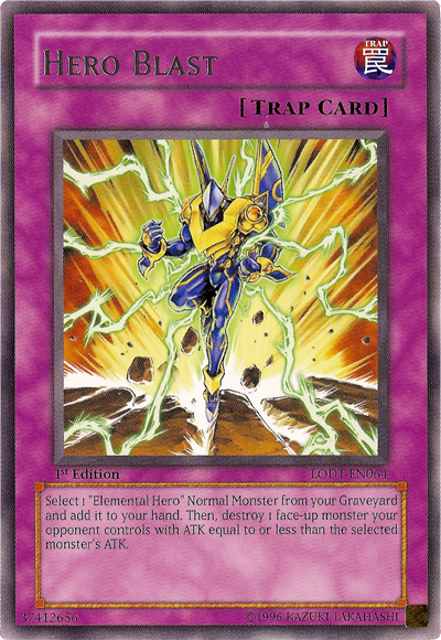 Hero Blast [LODT-EN064] Rare | Total Play
