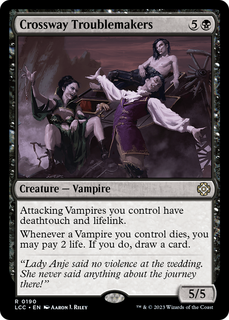 Crossway Troublemakers [The Lost Caverns of Ixalan Commander] | Total Play
