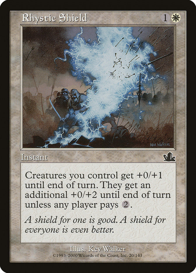 Rhystic Shield [Prophecy] | Total Play