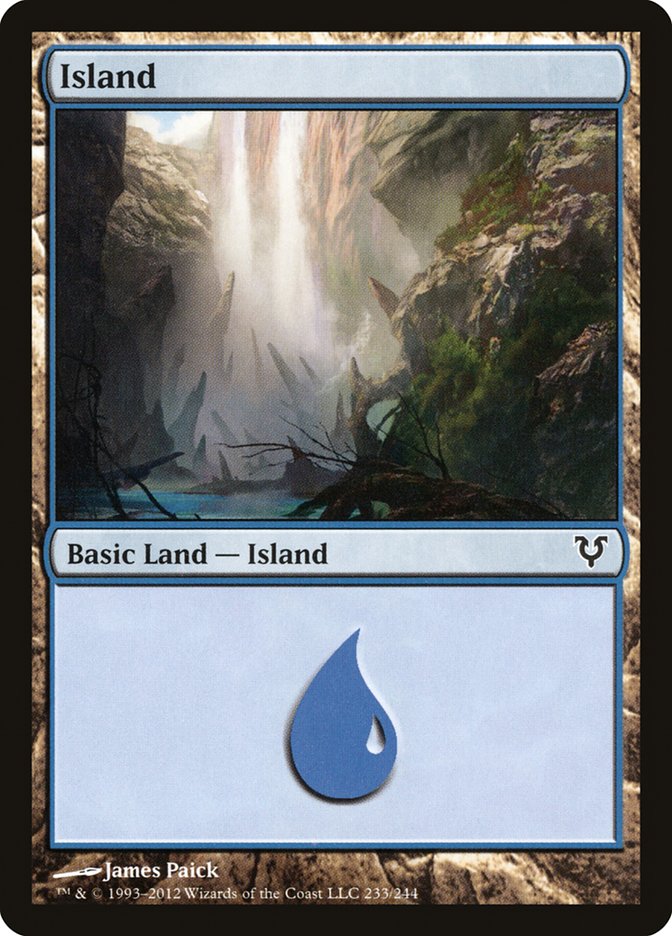 Island (233) [Avacyn Restored] | Total Play