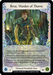 Briar, Warden of Thorns // Titan's Fist [U-ELE062] (Tales of Aria Unlimited)  Unlimited Normal | Total Play