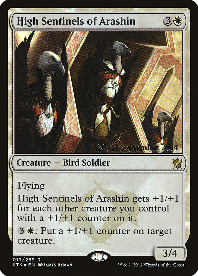 High Sentinels of Arashin [Khans of Tarkir Prerelease Promos] | Total Play
