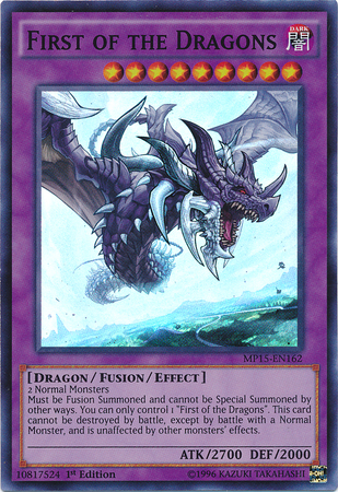 First of the Dragons [MP15-EN162] Super Rare | Total Play