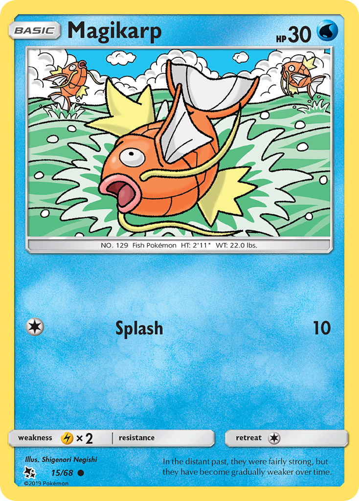 Magikarp (15/68) [Sun & Moon: Hidden Fates] | Total Play