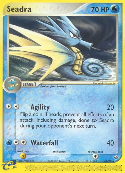 Seadra (40/97) [EX: Dragon] | Total Play