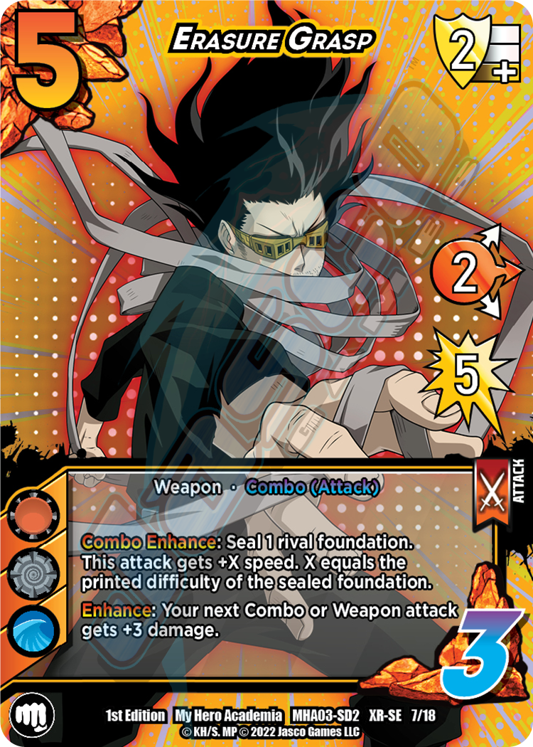 Erasure Grasp [Eraser Head Clash Deck XR] | Total Play