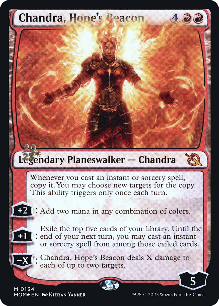 Chandra, Hope's Beacon [March of the Machine Prerelease Promos] | Total Play