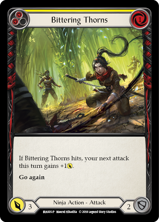 Bittering Thorns [IRA005-P] (Ira Welcome Deck)  1st Edition Normal | Total Play