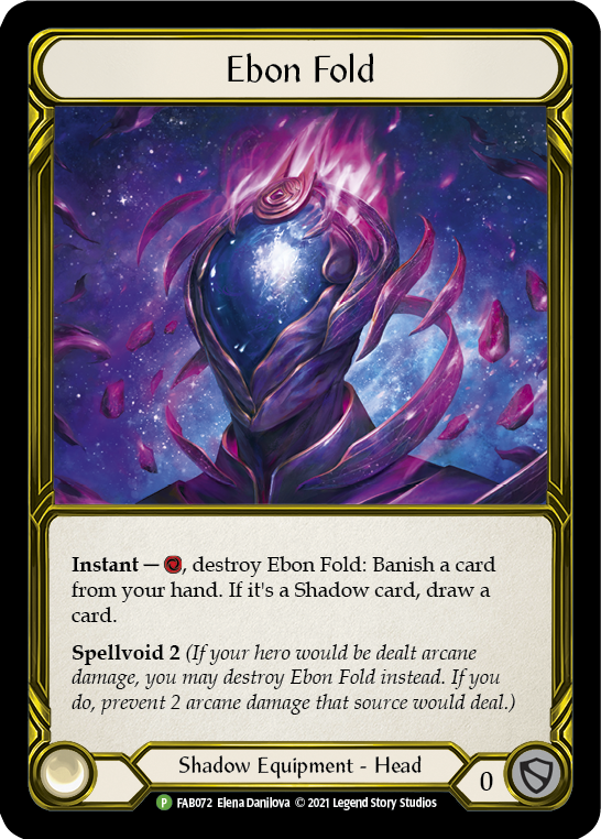 Ebon Fold (Golden) [FAB072] (Promo)  Cold Foil | Total Play