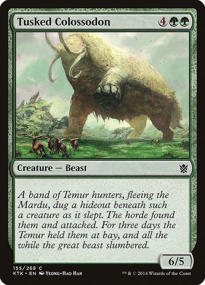 Tusked Colossodon [Khans of Tarkir] | Total Play
