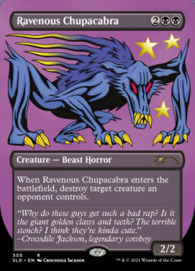 Ravenous Chupacabra (Borderless) [Secret Lair Drop Series] | Total Play