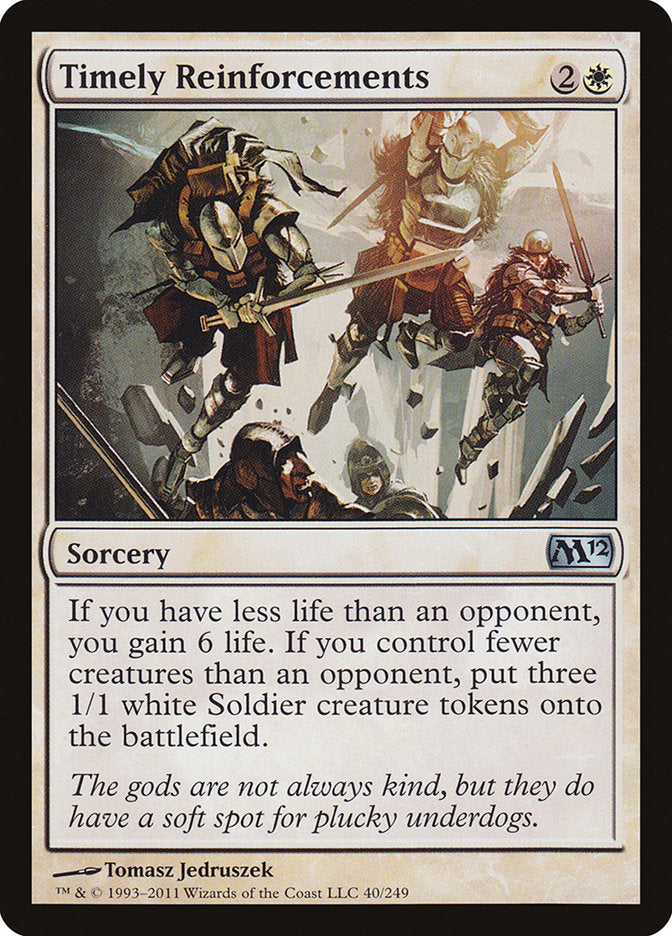 Timely Reinforcements [Magic 2012] | Total Play
