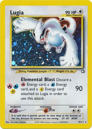 Lugia (9/111) [Neo Genesis Unlimited] | Total Play