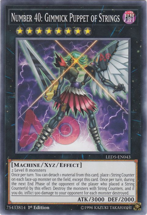 Number 40: Gimmick Puppet of Strings [LED5-EN043] Common | Total Play