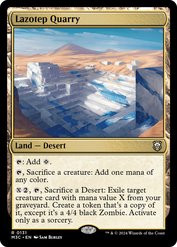 Lazotep Quarry (Extended Art) [Modern Horizons 3 Commander] | Total Play