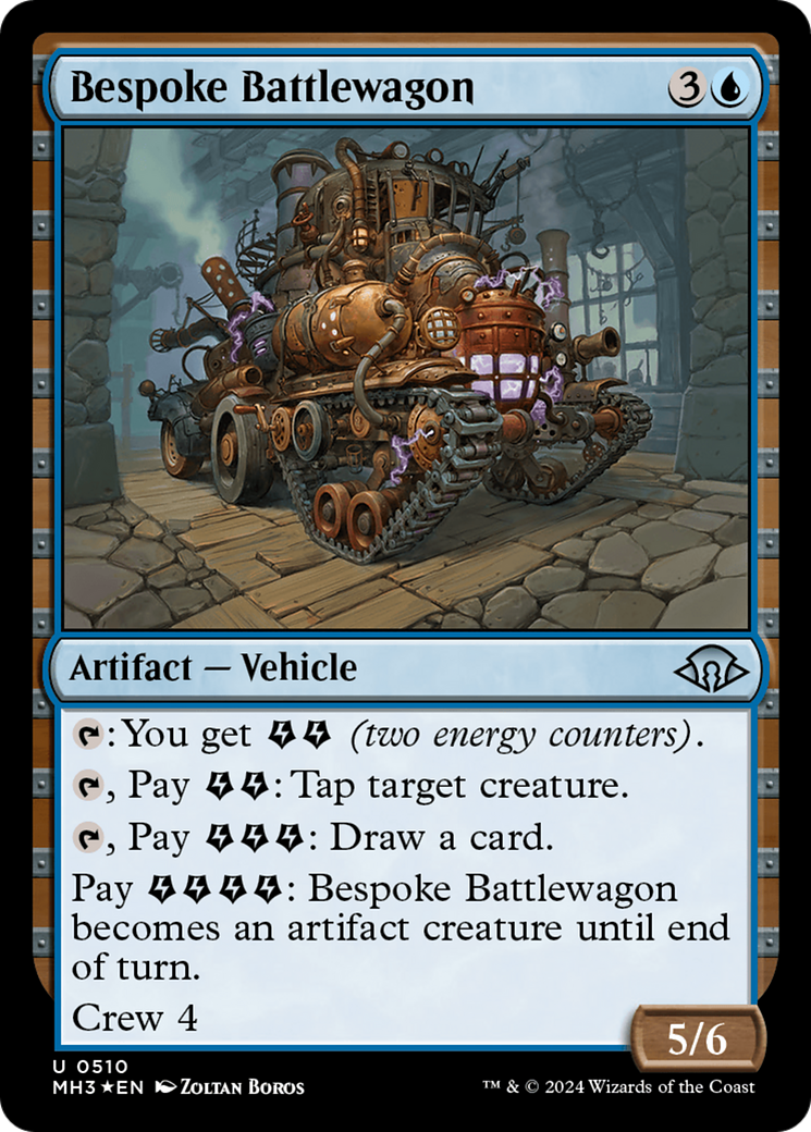 Bespoke Battlewagon (Ripple Foil) [Modern Horizons 3] | Total Play