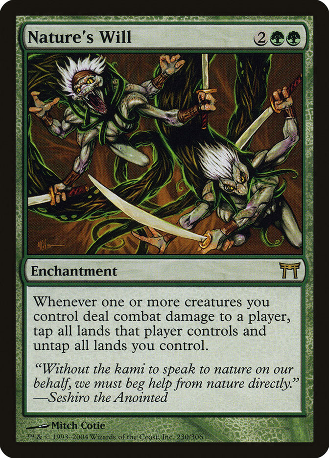 Nature's Will [Champions of Kamigawa] | Total Play