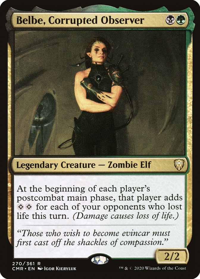 Belbe, Corrupted Observer [Commander Legends] | Total Play