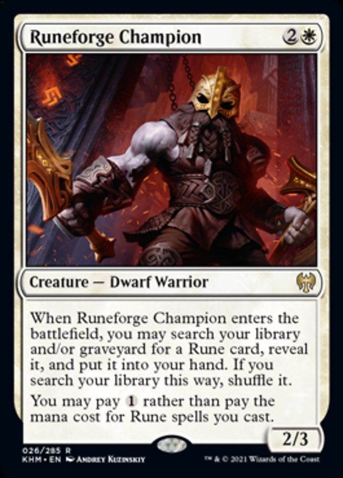 Runeforge Champion [Kaldheim] | Total Play