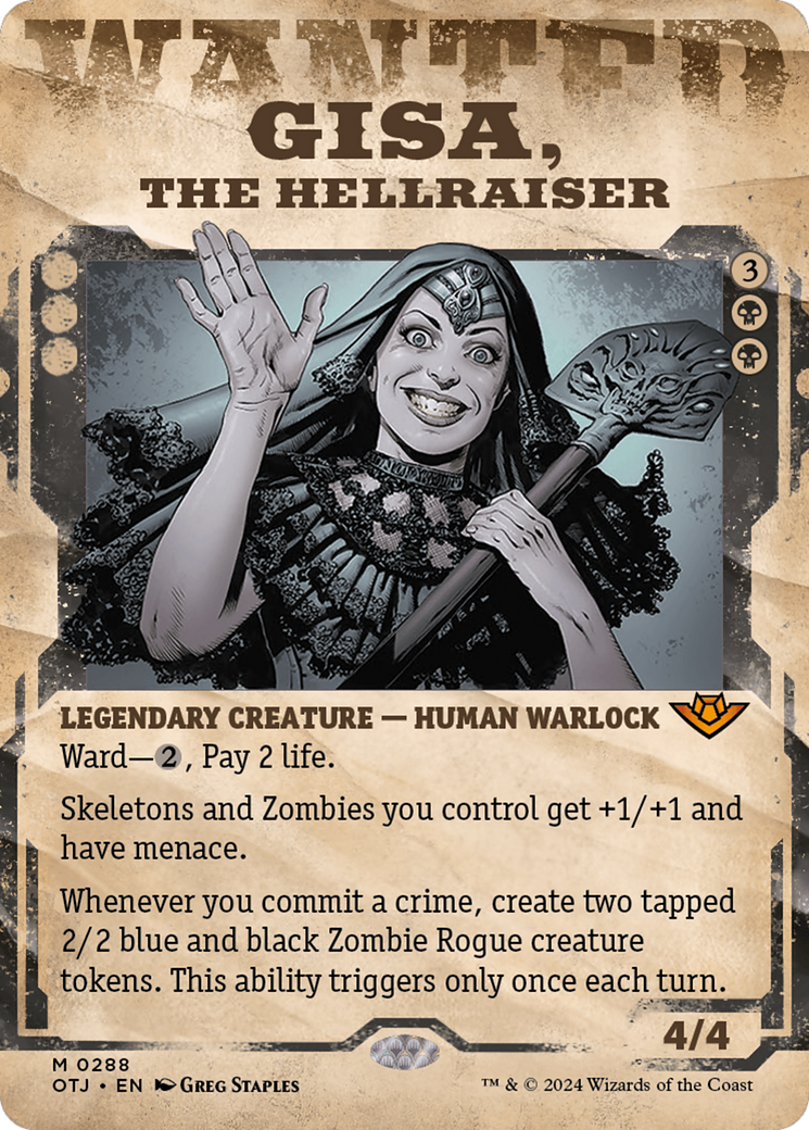Gisa, the Hellraiser (Showcase) [Outlaws of Thunder Junction] | Total Play