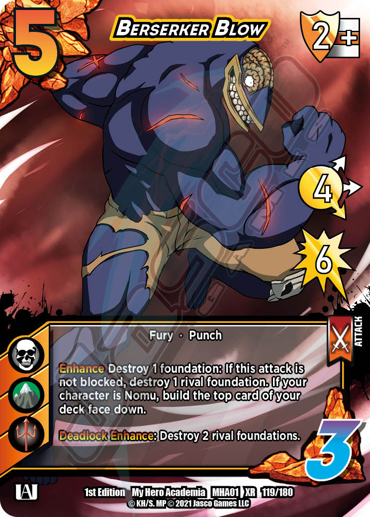 Berserker Blow [Series 1 XR] | Total Play