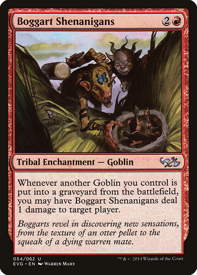 Boggart Shenanigans (Elves vs. Goblins) [Duel Decks Anthology] | Total Play